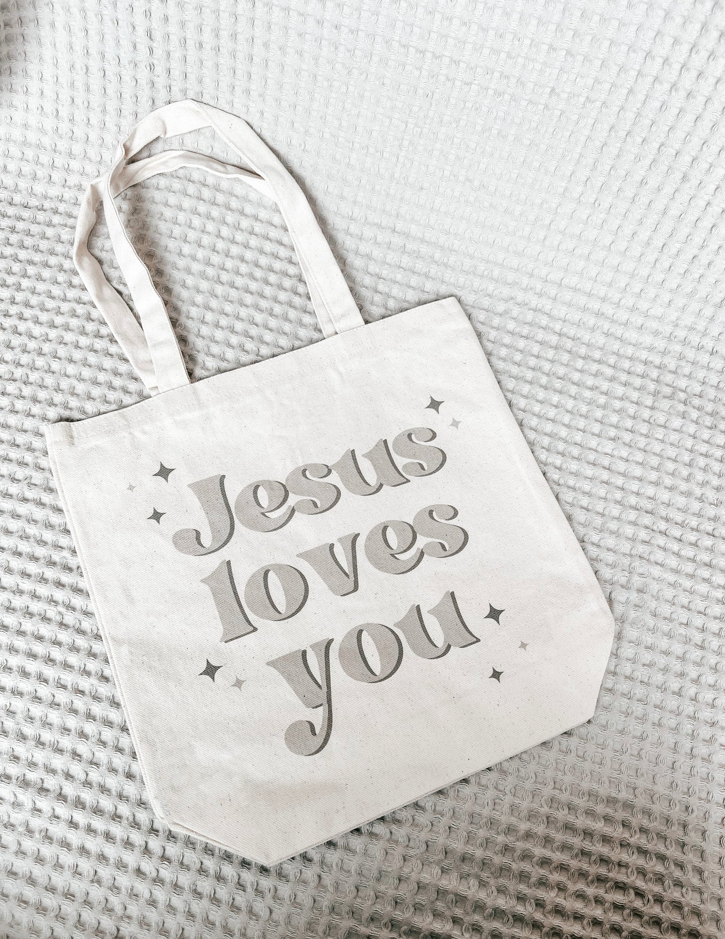 Jesus Loves You Tote Bag