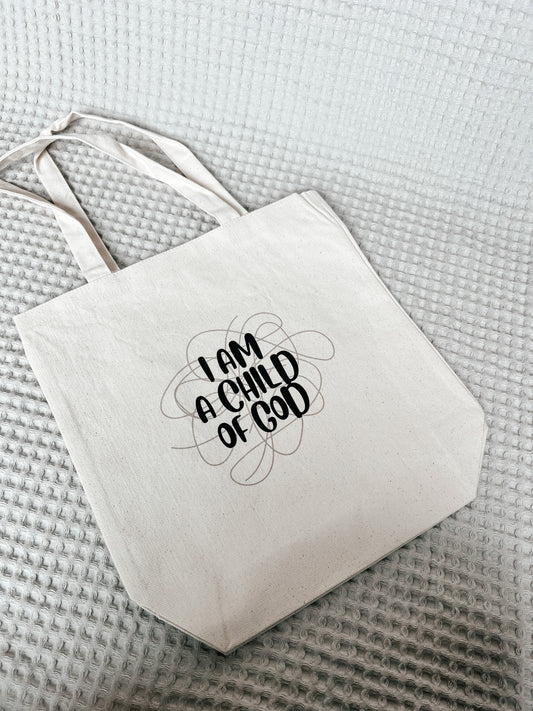 I am a child of God Tote Bag