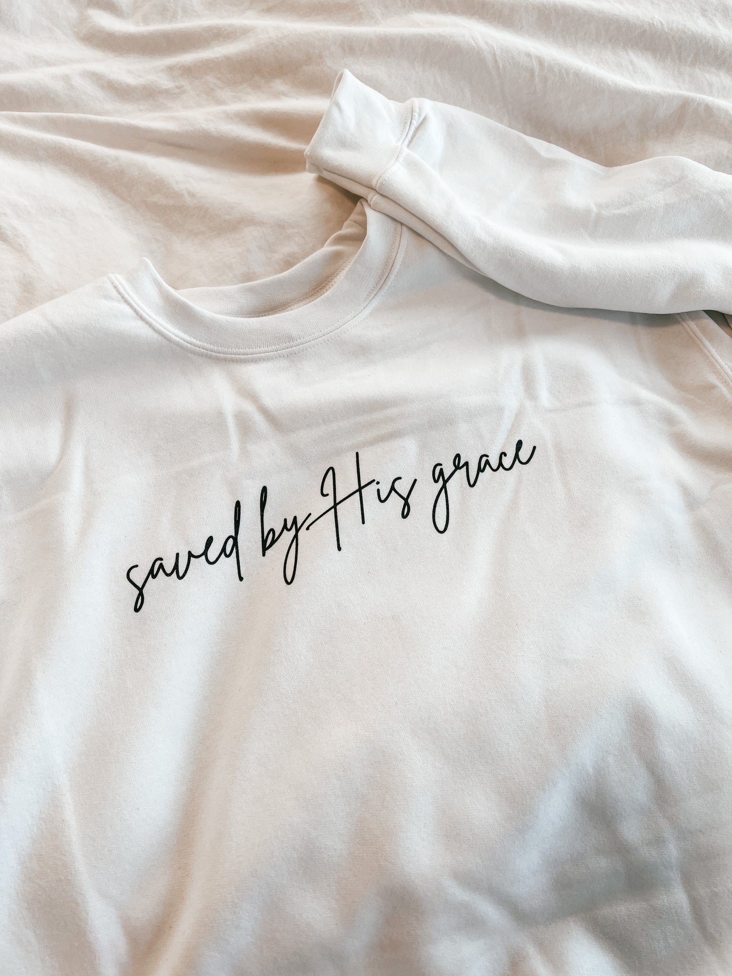 Saved By His Grace Crewneck