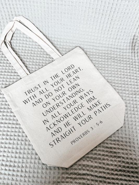 Trust In The Lord Tote Bag